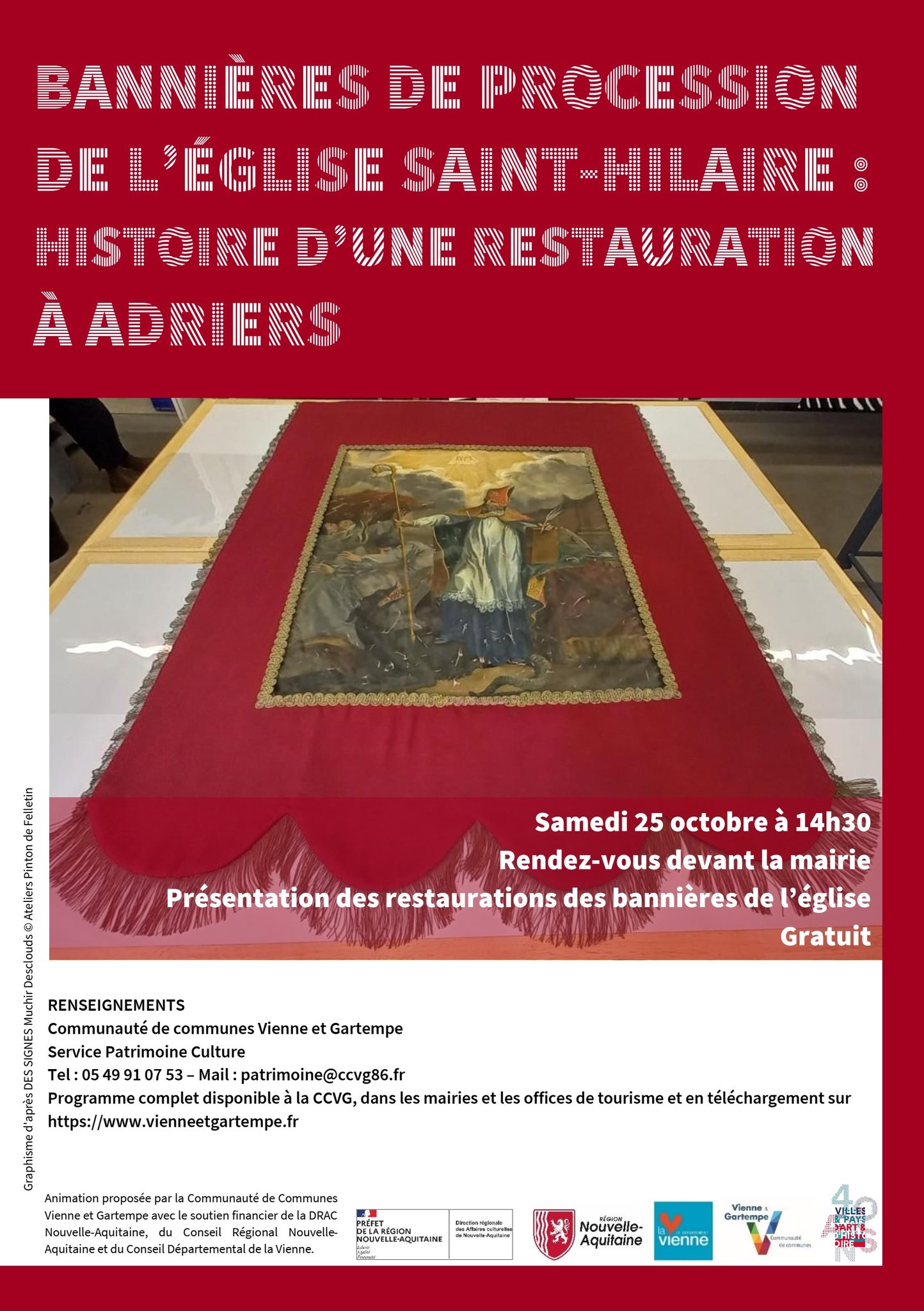 affiche présentation bannières